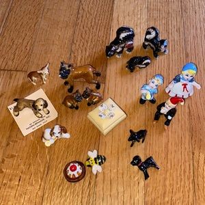 Miniatures Bone China & Hagen-Renaker LOT